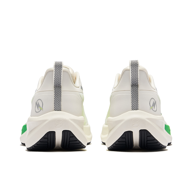 Erke Lightning 4 Cushioning Lightweight Rebound Low top Casual Training Running Shoes Men’s White Green