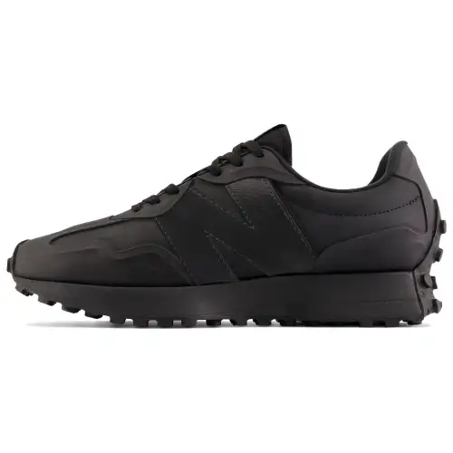 327 New Balance 'Triple Black Nubuck'