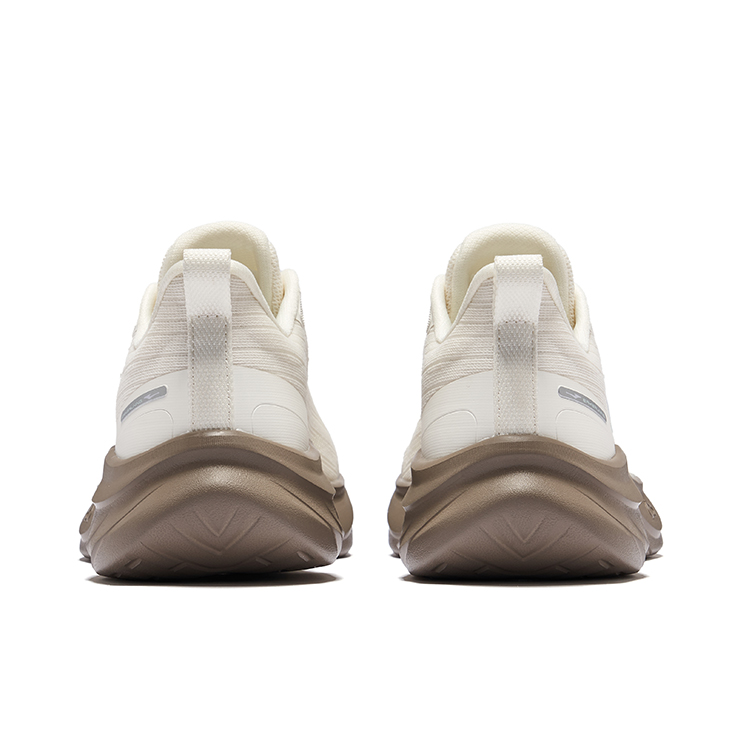 Erke Riding The Wind Cushioning Breathable Low top Running Shoes Women’s Beige Brown
