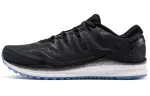 Saucony Freedom ISO2 Mesh Cushioning Lightweight Cushioning Lightweight Low top Running Shoes Men's Black