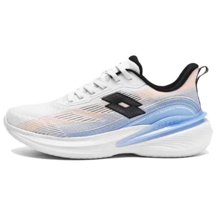 LOTTO Slip Resistant Abrasion Resistant Low top Running Shoes Men’s White Blue