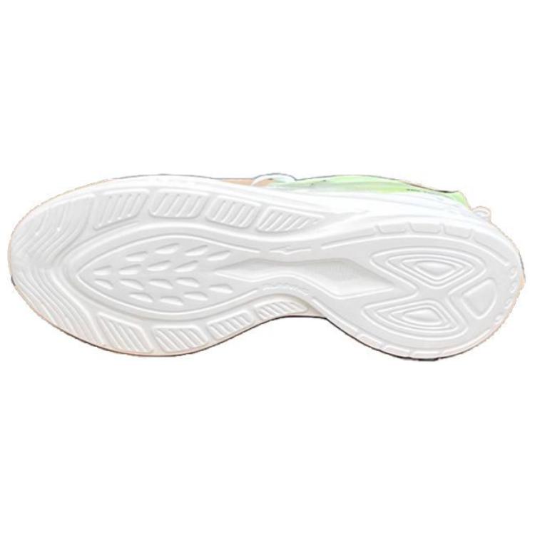 Erke Comfortable Cushioning Abrasion Resistant Cushioning, Wear Resistant Low top Running Shoes Men’s White Green