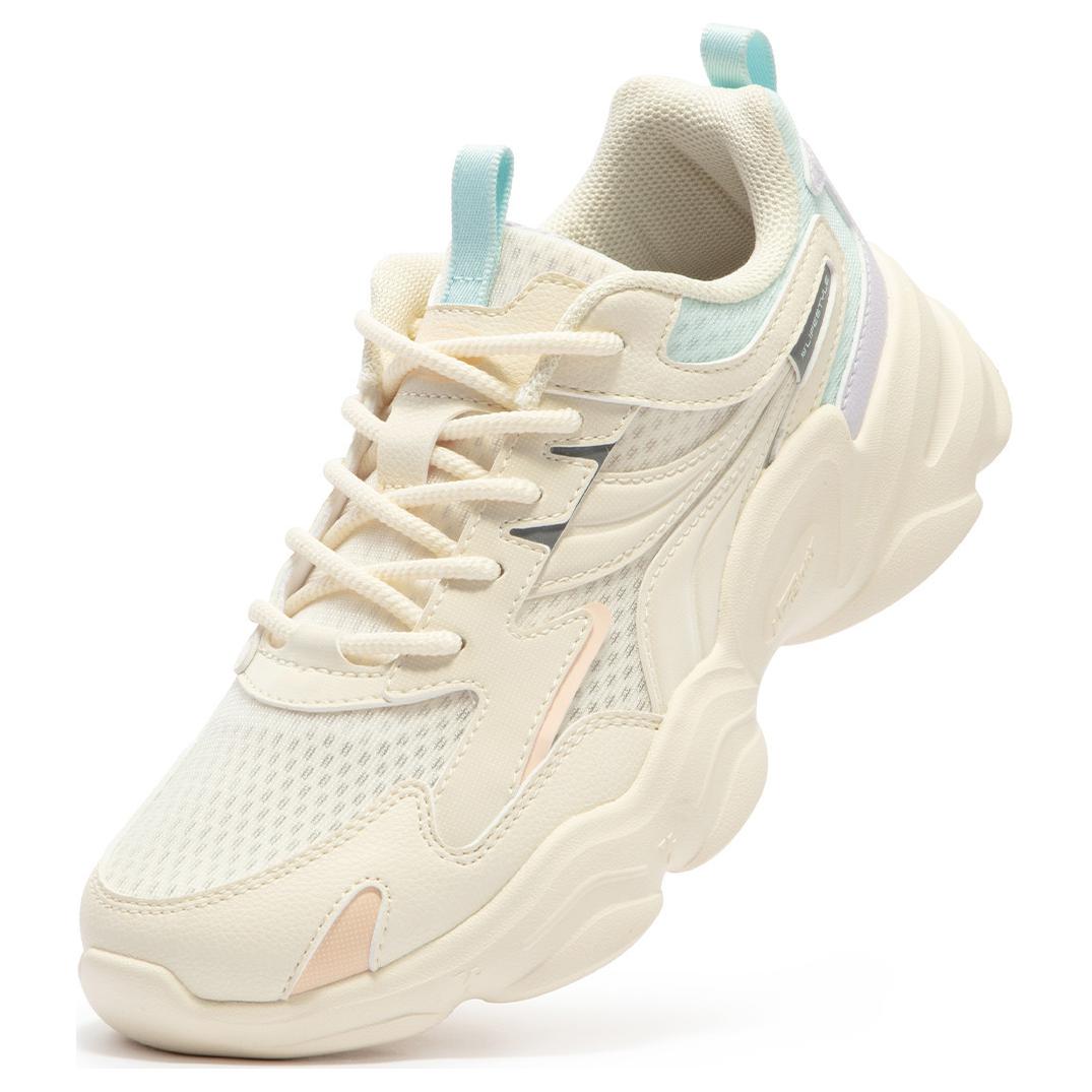 361° Slip Resistant Abrasion Resistant Low top Casual Running Shoes Women’s White Blue