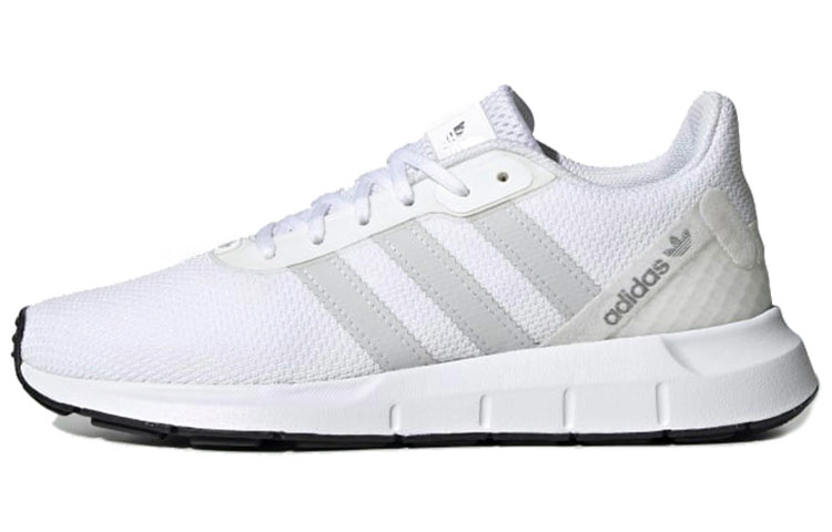 Женские кроссовки adidas originals (бело-серые) — фото 1