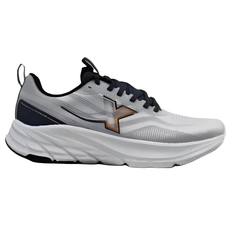 XTEP Cushioning, Wear Resistant Low top Casual Racing Running Shoes Men’s Gray