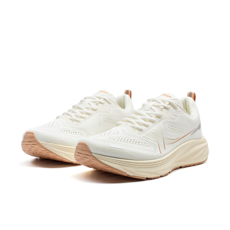 XTEP Thin Sole Cilantro Low top Training Running Shoes Women’s Sail White Clay Pink
