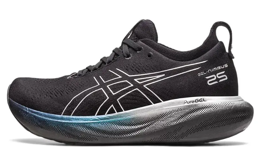 ASICS WMNSASICS Gel Nimbus 25 Platinum 'Black Pure Platinum' Women's