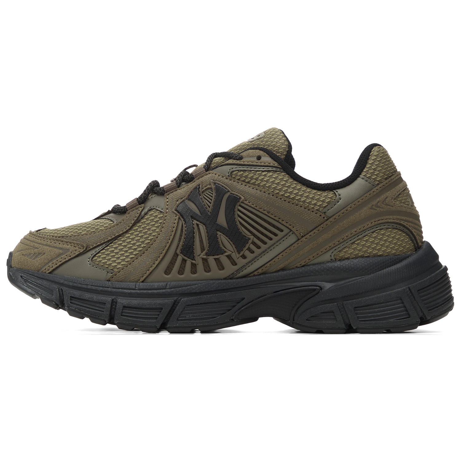 MLB New York Yankees Low top Casual Long Distance Running Sprint Running Shoes Unisex Brown