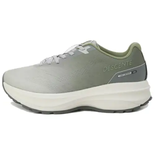 DESCENTE Slip Resistant Abrasion Resistant Slip Resistant Abrasion Resistant Low top Running Shoes Unisex Green