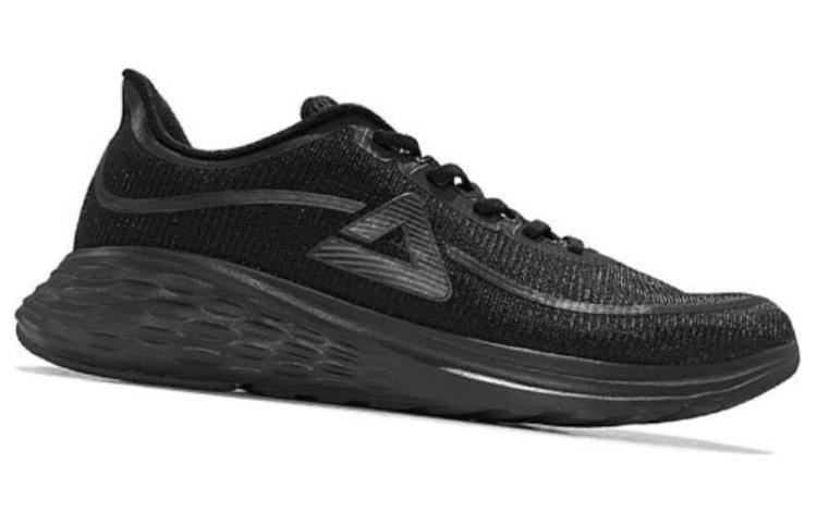 PEAK Cushioning Abrasion Resistant Breathable Low top Running Shoes Men’s Black