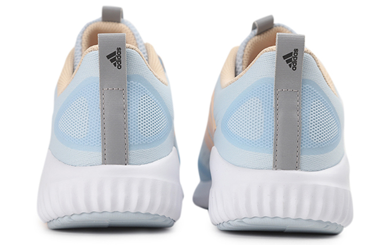 Женские кроссовки adidas Climacool 2.0 Bounce (синие с оранжево-желтым и серебристым) — Синий / оранжевыйжёлтый / серебристый — фото 3