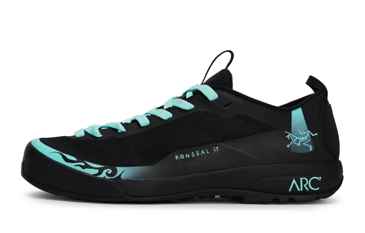 Arc'teryx Konseal Lt Abrasion Resistant Low top Running Shoes Unisex Black Tiffany