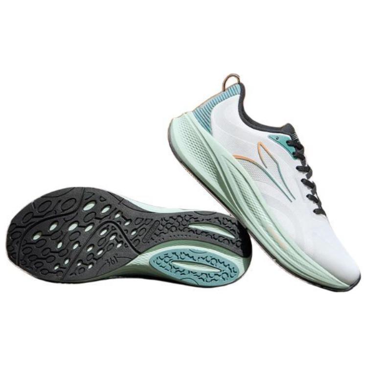 361° Slip Resistant Abrasion Resistant Slip Resistant Abrasion Resistant Low top Running Shoes Men’s Gray Green Black