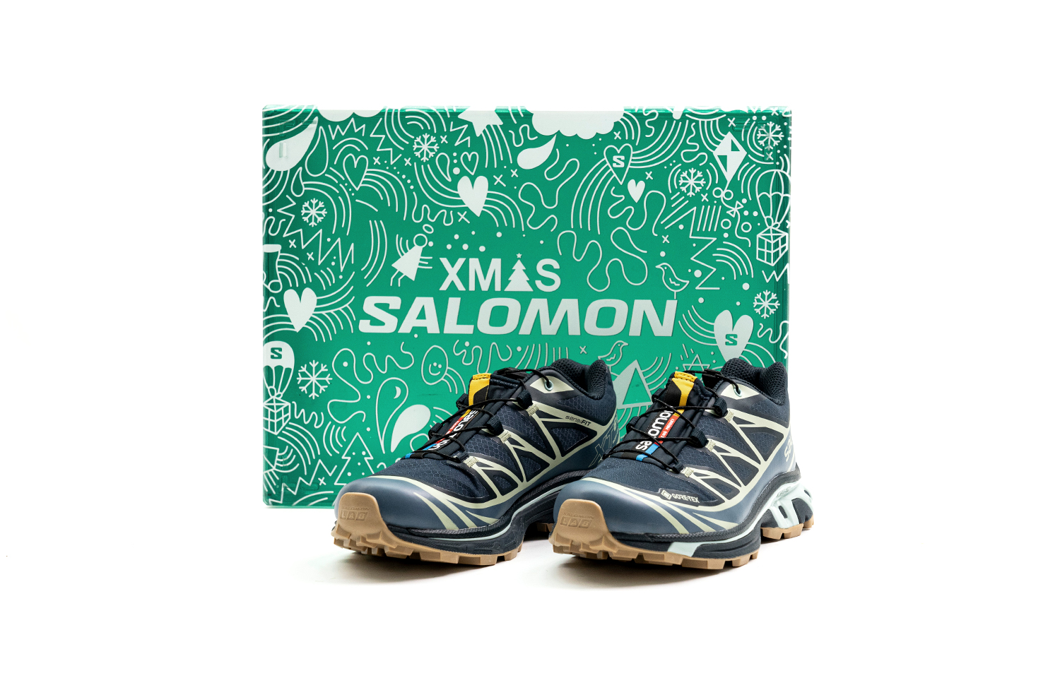 SALOMON XT 6 Cushioning, Wear Resistant Low top Running Shoes Unisex Charcoal Black