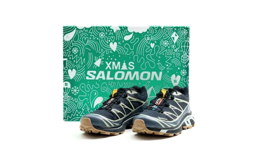 SALOMON XT 6 Cushioning, Wear Resistant Low top Running Shoes Unisex Charcoal Black