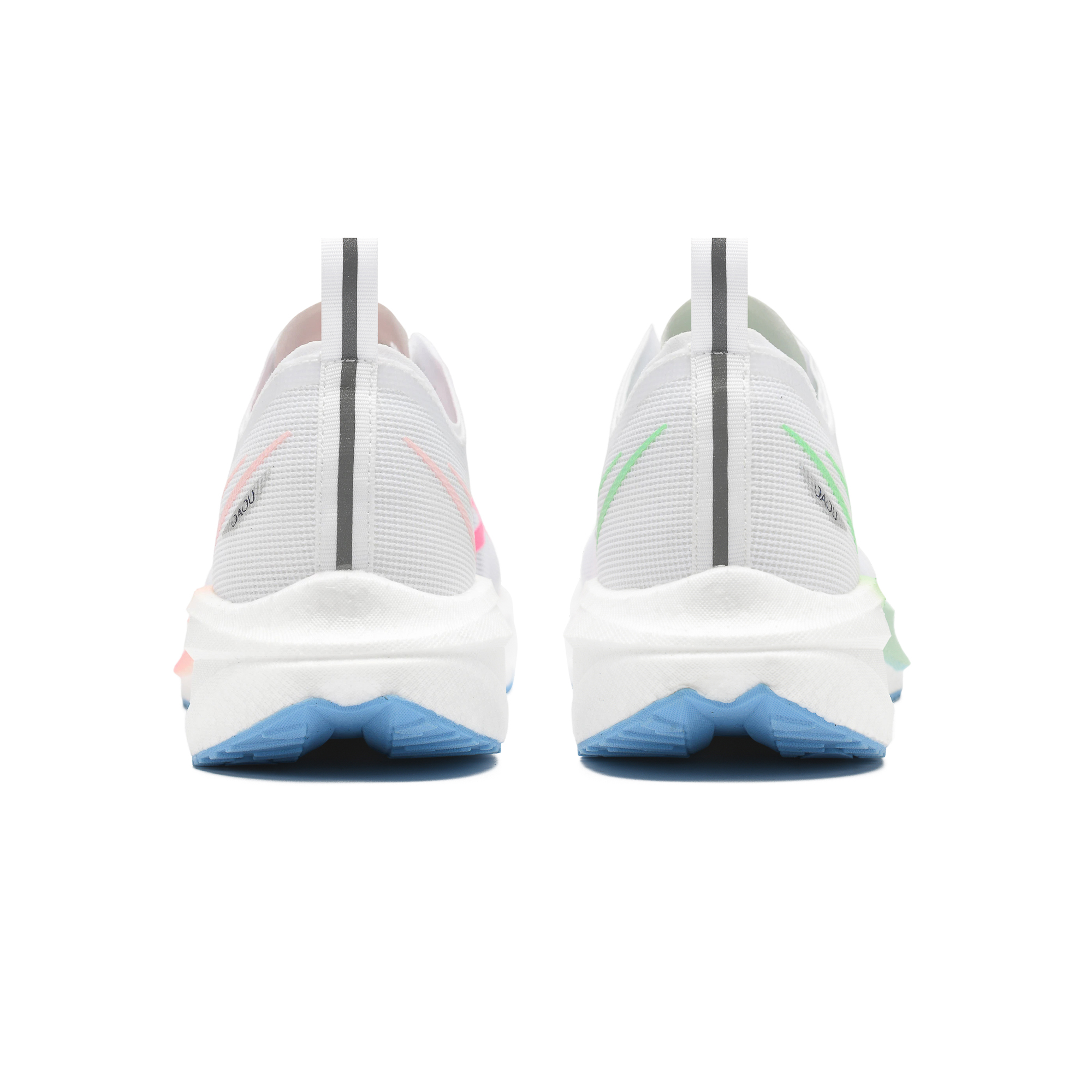 OAOU Low top Running Shoes Unisex Moon Pink Mismatched