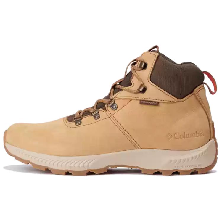 Columbia Landroamer Comfortable Slip Resistant Abrasion Resistant Mid top Outdoor Shoes Men’s Brown