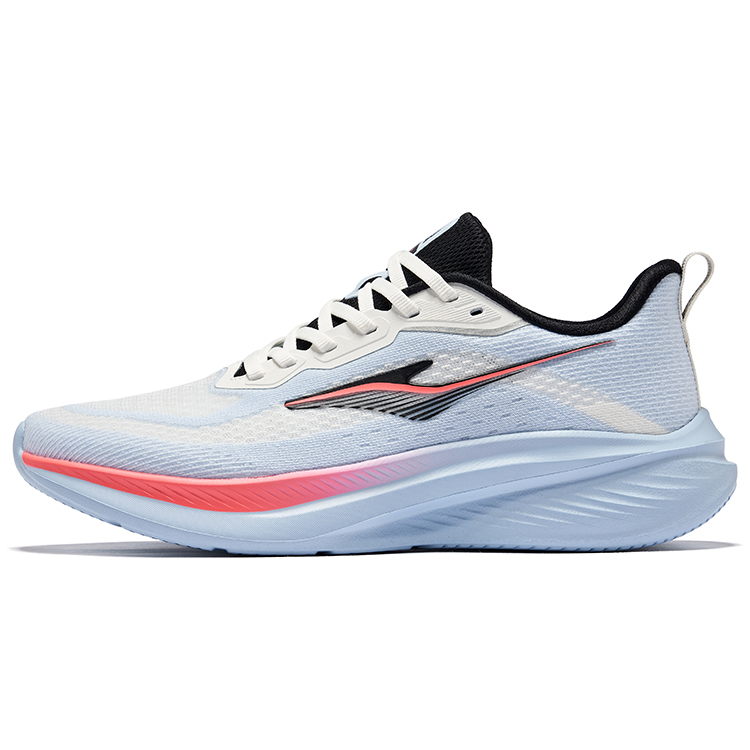 Erke Cushioning Rebound Breathable Low top Running Shoes Men’s Microcrystal White Misty Blue