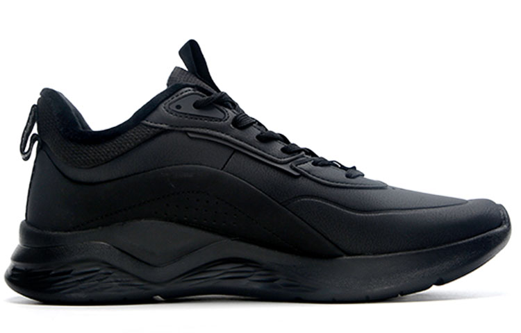 XTEP Comfortable Synthetic Leather Cushioning, Wear Resistant Low top Running Shoes Men’s