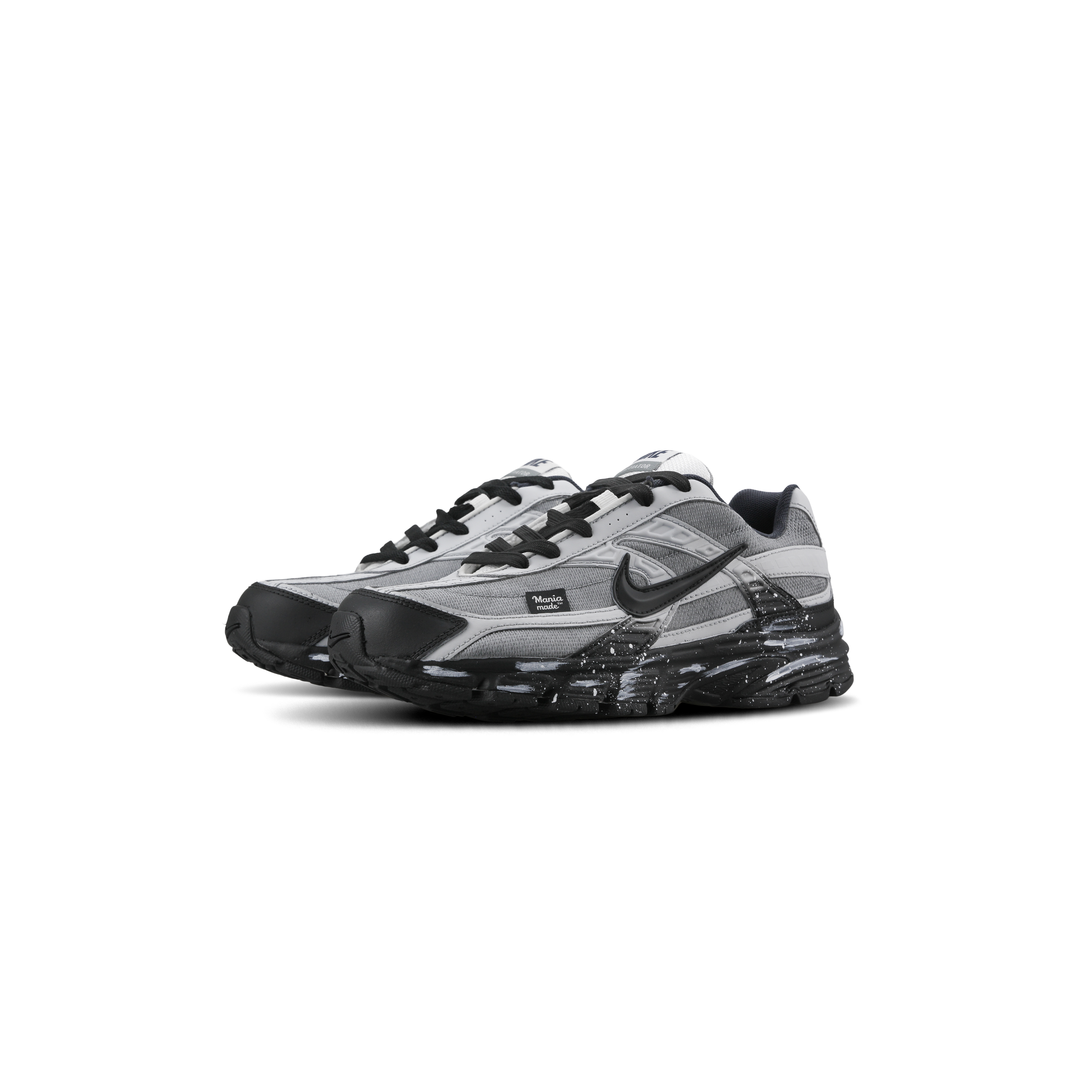 Nike Initiator Abrasion Resistant Low top Running Shoes Men’s Black Gray