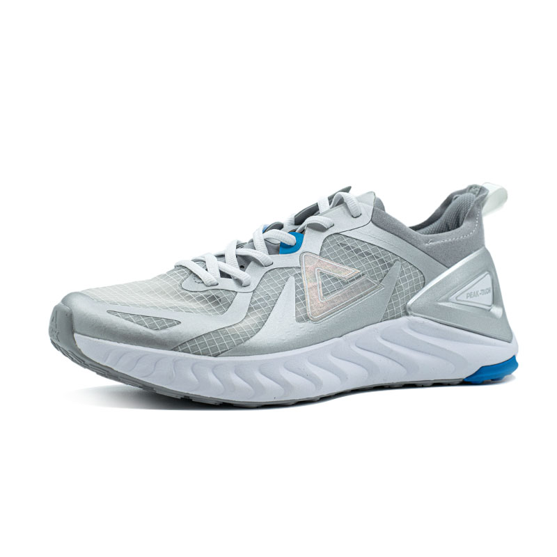 PEAK Tai Ji1.0 Comfortable Breathable Low top Running Shoes Men’s Baymax Silver Lightweight