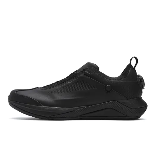 FILA Abrasion Resistant Low top Running Shoes Men's Black