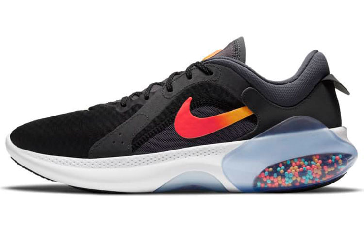 Мужские кроссовки Nike Joyride Dual Run 2 (черно-красно-оранжевые)