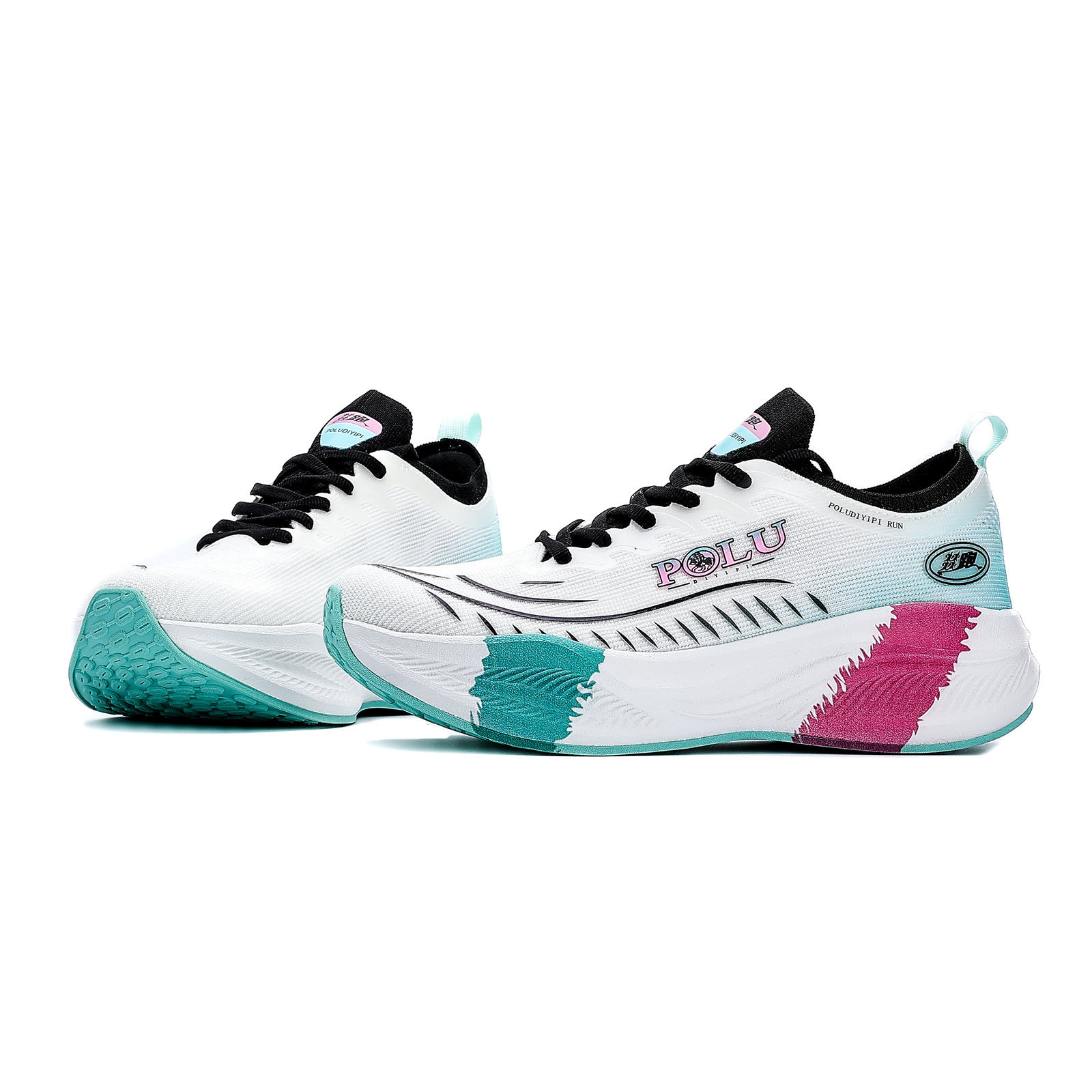 POLUDIYIPI Run GT3.0 PRO Breathable Impact Resistant Lightweight Rebound Low top Carbon Plate Sprint Running Shoes