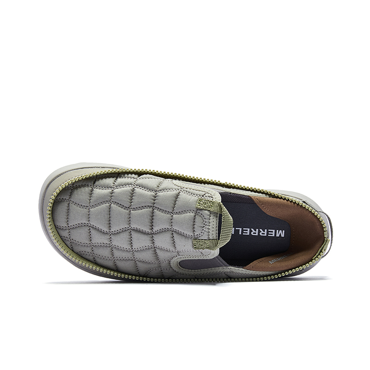 MERRELL Hut Moc 2 Lightweight Low top Outdoor Shoes Men’s Pea Gray Green