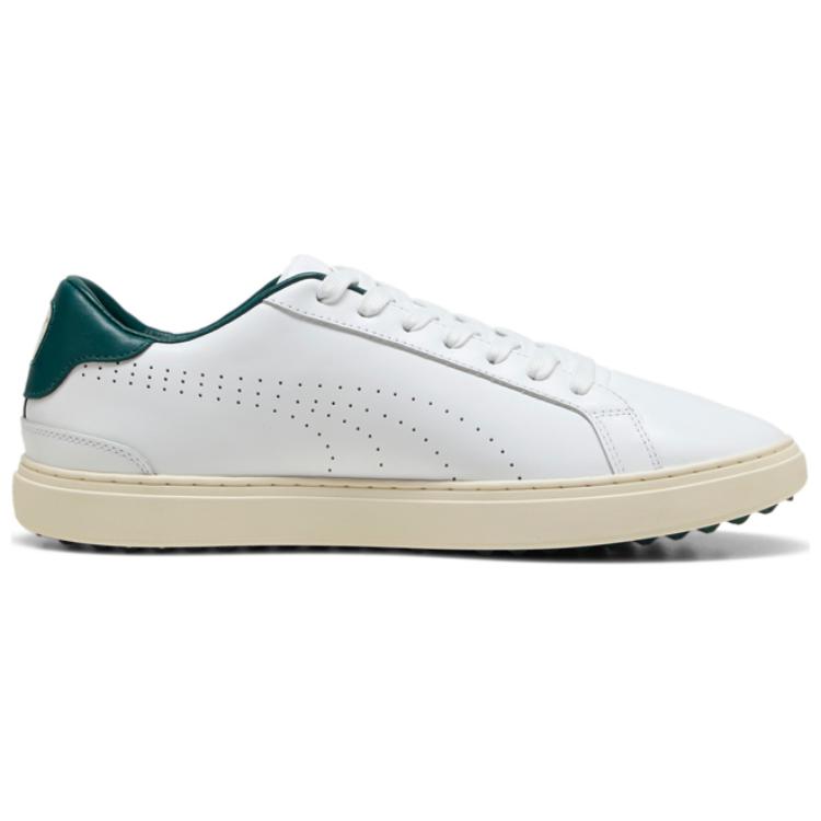 PUMA Classic G Comfortable Low top Golf Shoes Men’s White