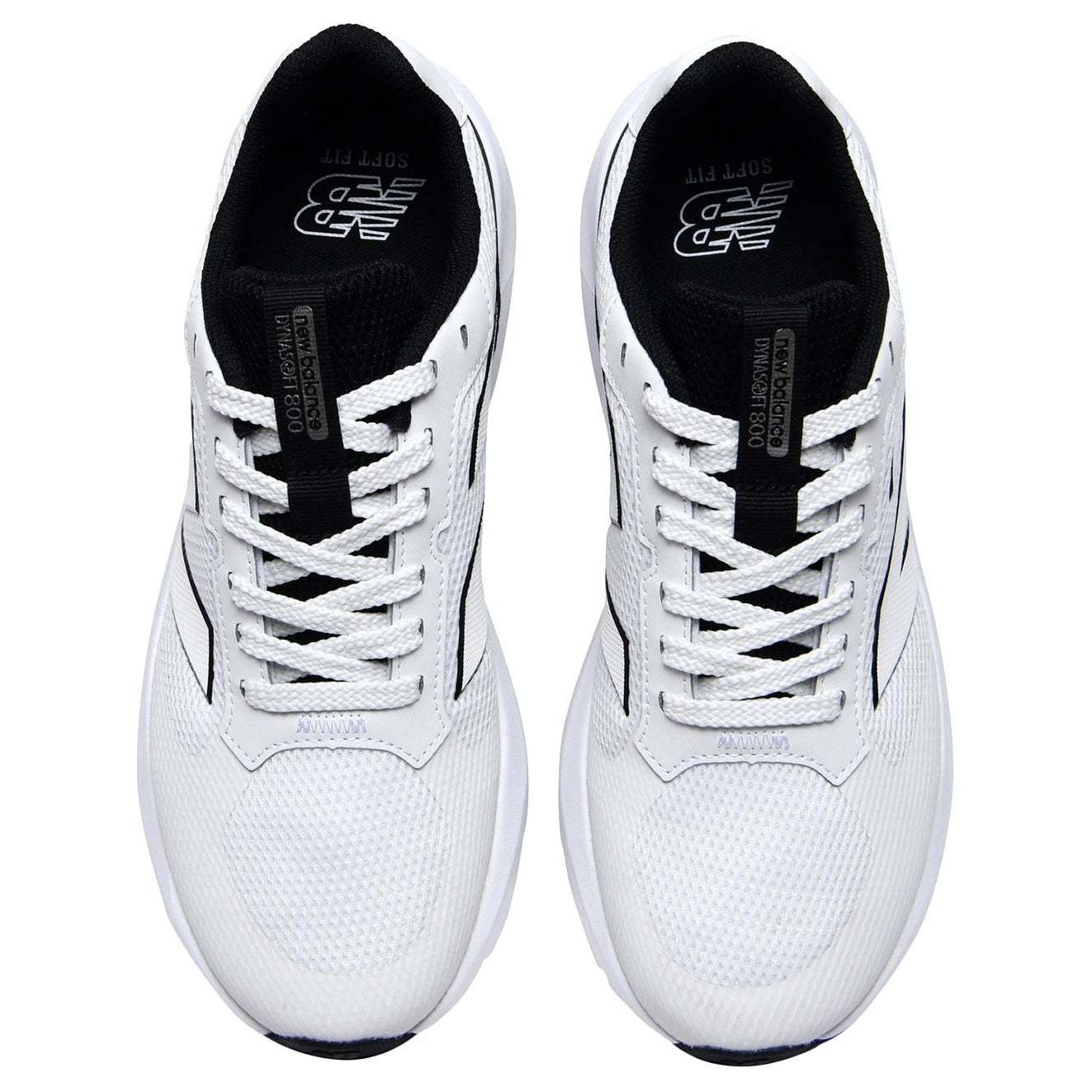 New Balance Comfortable Low top Running Shoes Unisex White Black