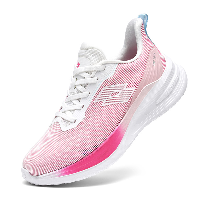 LOTTO Breathable, Slip Resistant, And Abrasion Resistant Low top Running Shoes Women’s Pink