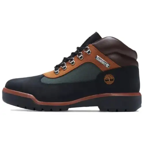 Jimmy x Timberland Abrasion Resistant Slip Resistant Short Outdoor Boots Men's Black Green Brown