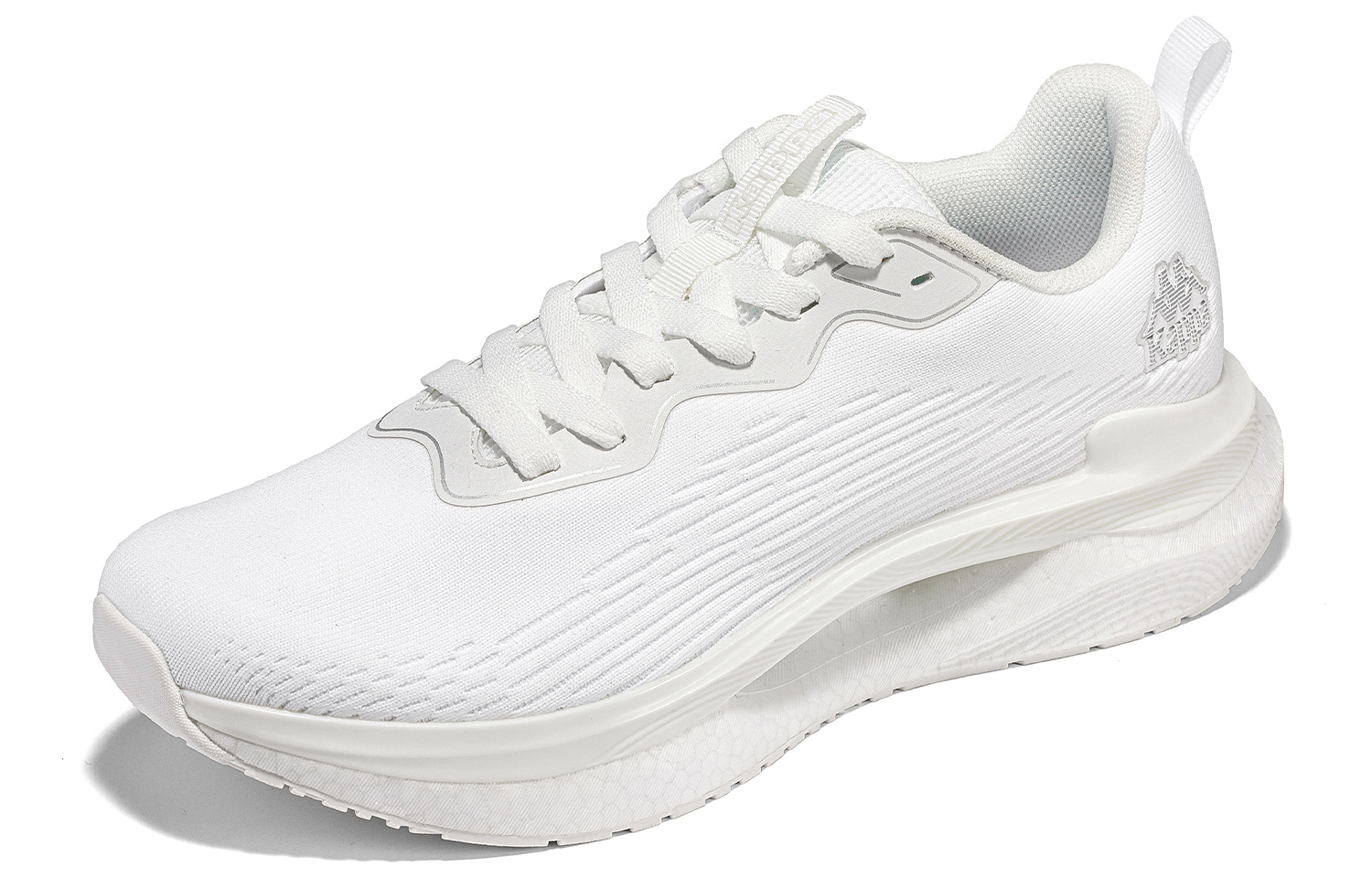 Kappa Slip Resistant Abrasion Resistant Low top Running Shoes Unisex Classic White