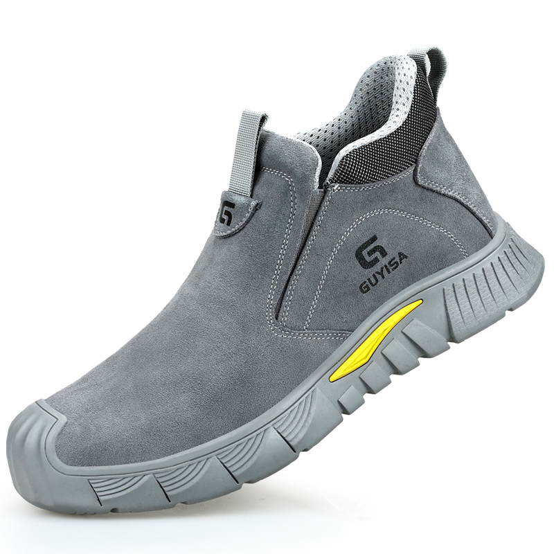 LANOUDUN Abrasion Resistant Slip Resistant Abrasion Resistant Slip Resistant Low top Outdoor Shoes Unisex Gray