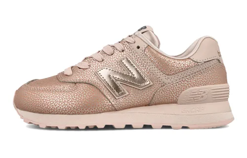 New Balance 574 Pink/Golden Women's