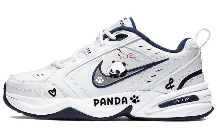 Nike Air Monarch 4 Synthetic Leather, Leather Slip Resistant, Abrasion Resistant, Lightweight