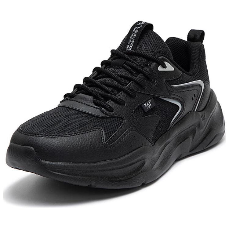 361° Breathable Low top Running Shoes Men’s Black