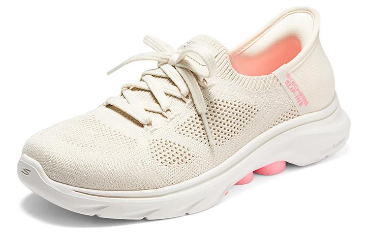Skechers GO WALK 7 Cushioning Breathable Low top Running Shoes Women’s Beige