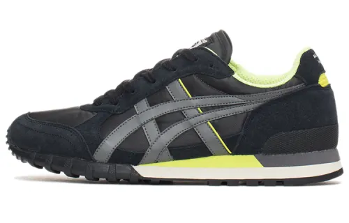 Onitsuka Tiger ColoradoColorado Eighty Five Abrasion Resistant Low top Running Shoes Unisex Black Yellow