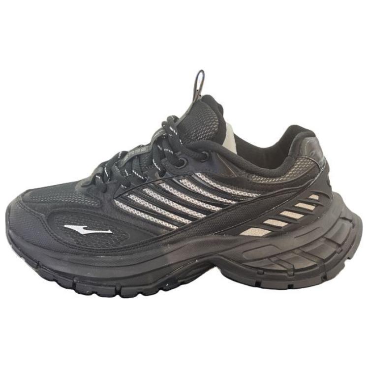 Erke Hong Feather Cushioning Slip Resistant Low top Running Shoes Women’s Jet Black
