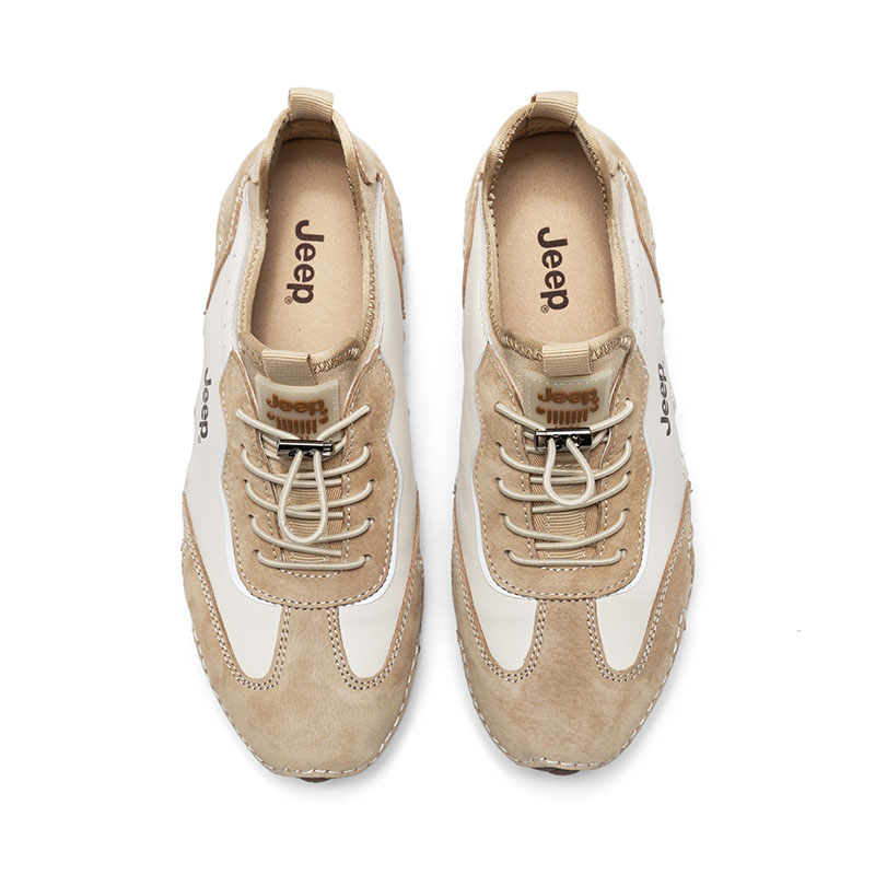 Jeep Cushioning Low top Outdoor Shoes Women’s White Sand