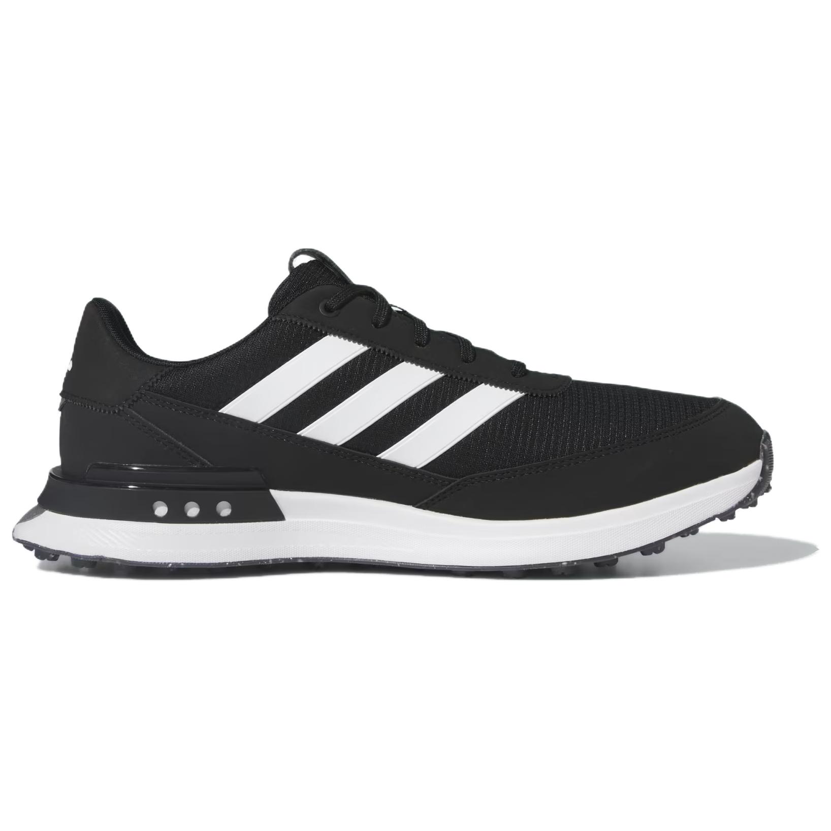 Adidas S2G Spikeless 24 Wide Golf Core Black Cloud White Iron Metallic