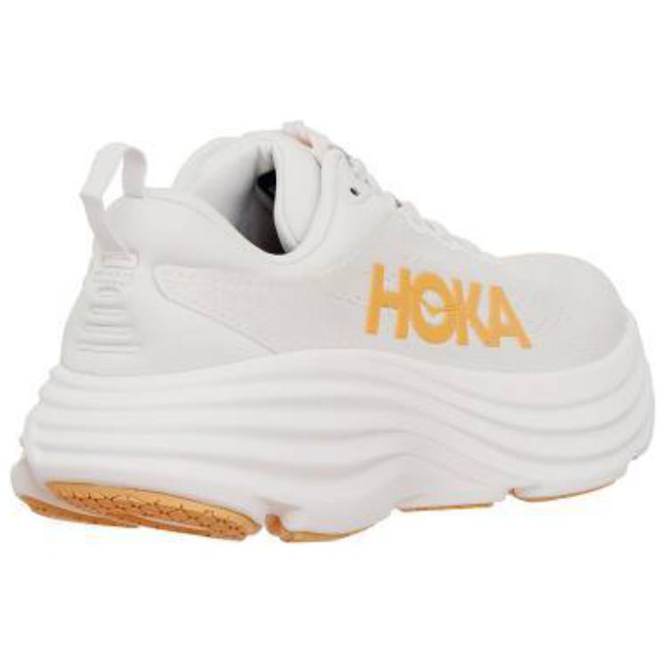 HOKA ONE ONE Bondi 8 White Cantaloupe Women’s