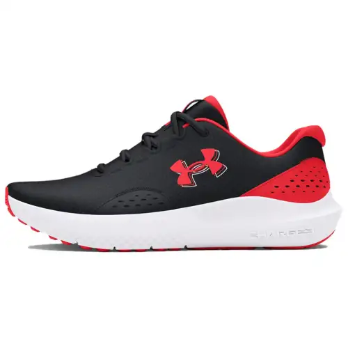 Under Armour Surge 4 Low top Casual Running Shoes Women's Black Red