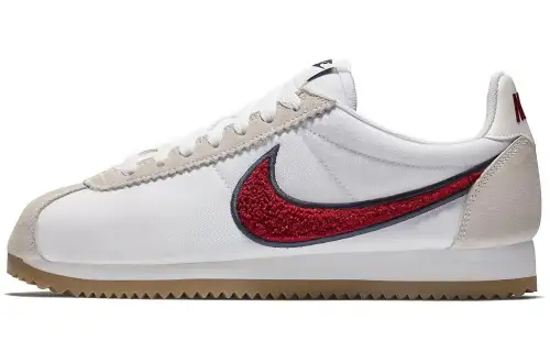 Nike Classic Cortez Chenille Swoosh Red Crush Women's