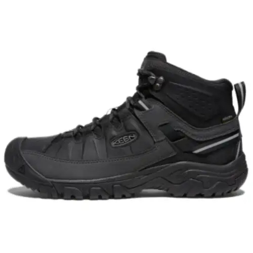 Keen Targhee 3 Comfortable Cushioning, Wear Resistant Mid top Outdoor Shoes Men's Black