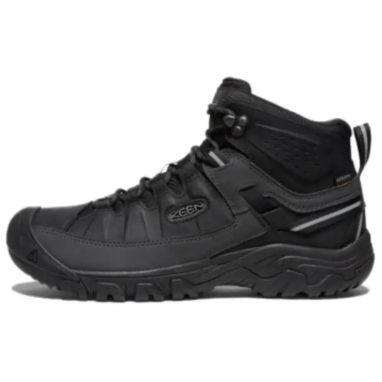 Keen Targhee 3 Comfortable Cushioning, Wear Resistant Mid top Outdoor Shoes Men's Black