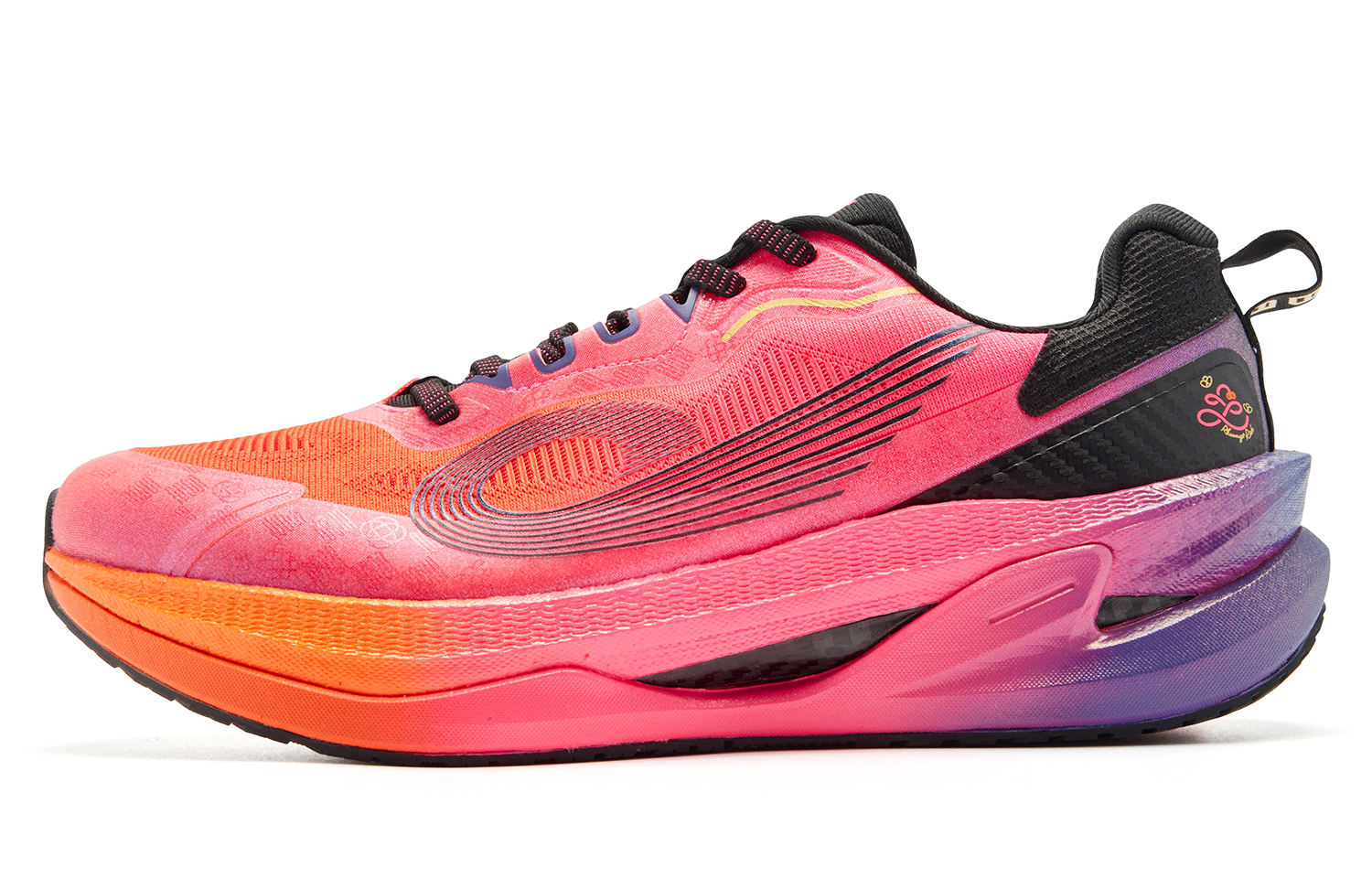 QIAODAN Infinity PRO 2.0 Fabric Cushioning Slip Resistant Abrasion Resistant Low top Running Shoes Men’s