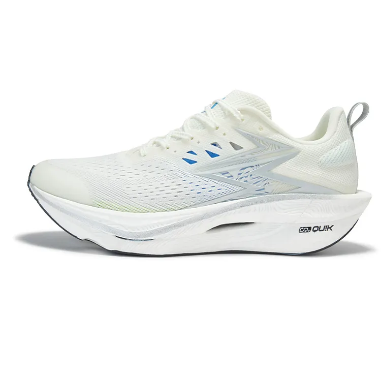 361° Jacquard Low top PHYLON Training Racing Running Shoes Unisex Ecru